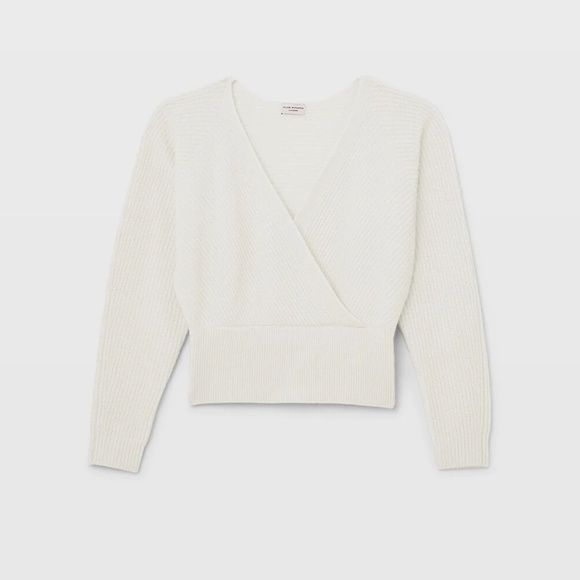 Cashmere Cross Front Sweater- Brand New- NEVER WORN- BLUSH PINK - ask for pics - Picture 5 of 10